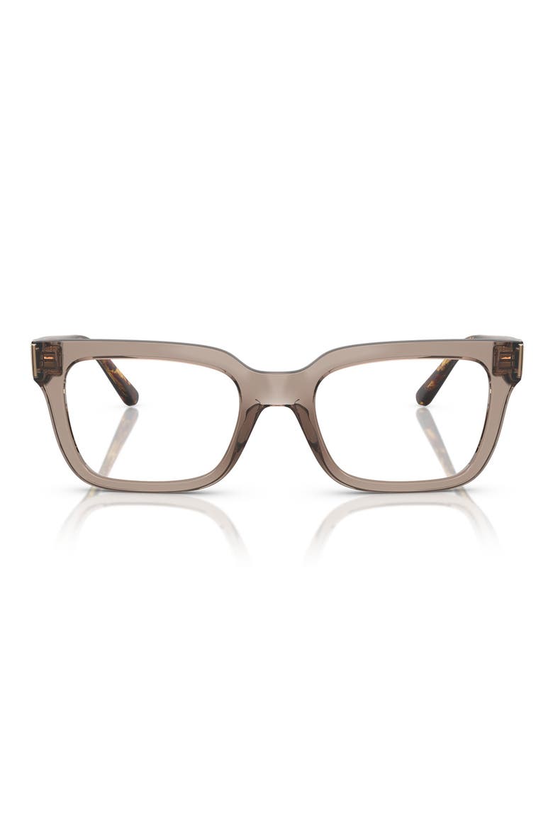 52mm Pillow Optical Glasses, Main, color, TRANSPARENT