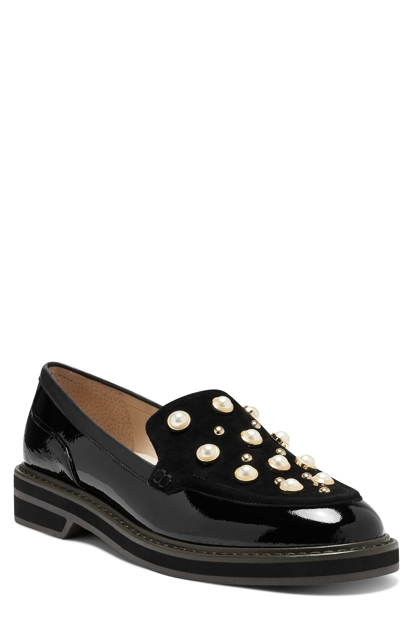 Louise et Cie Edoli Embellished Loafer, Main, color, 