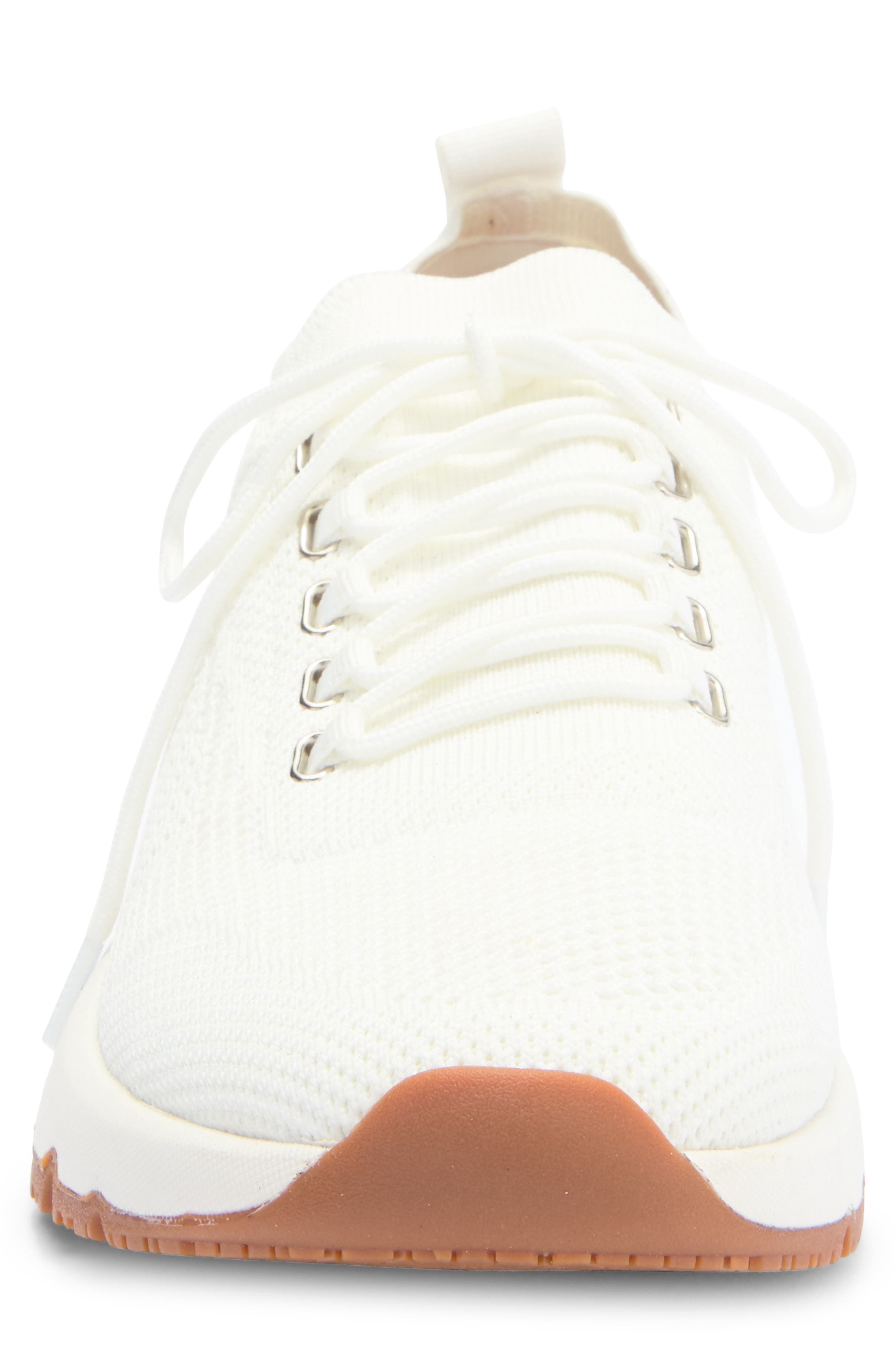 NORDSTROM RACK Dawson Knit Sneaker, Alternate, color, White