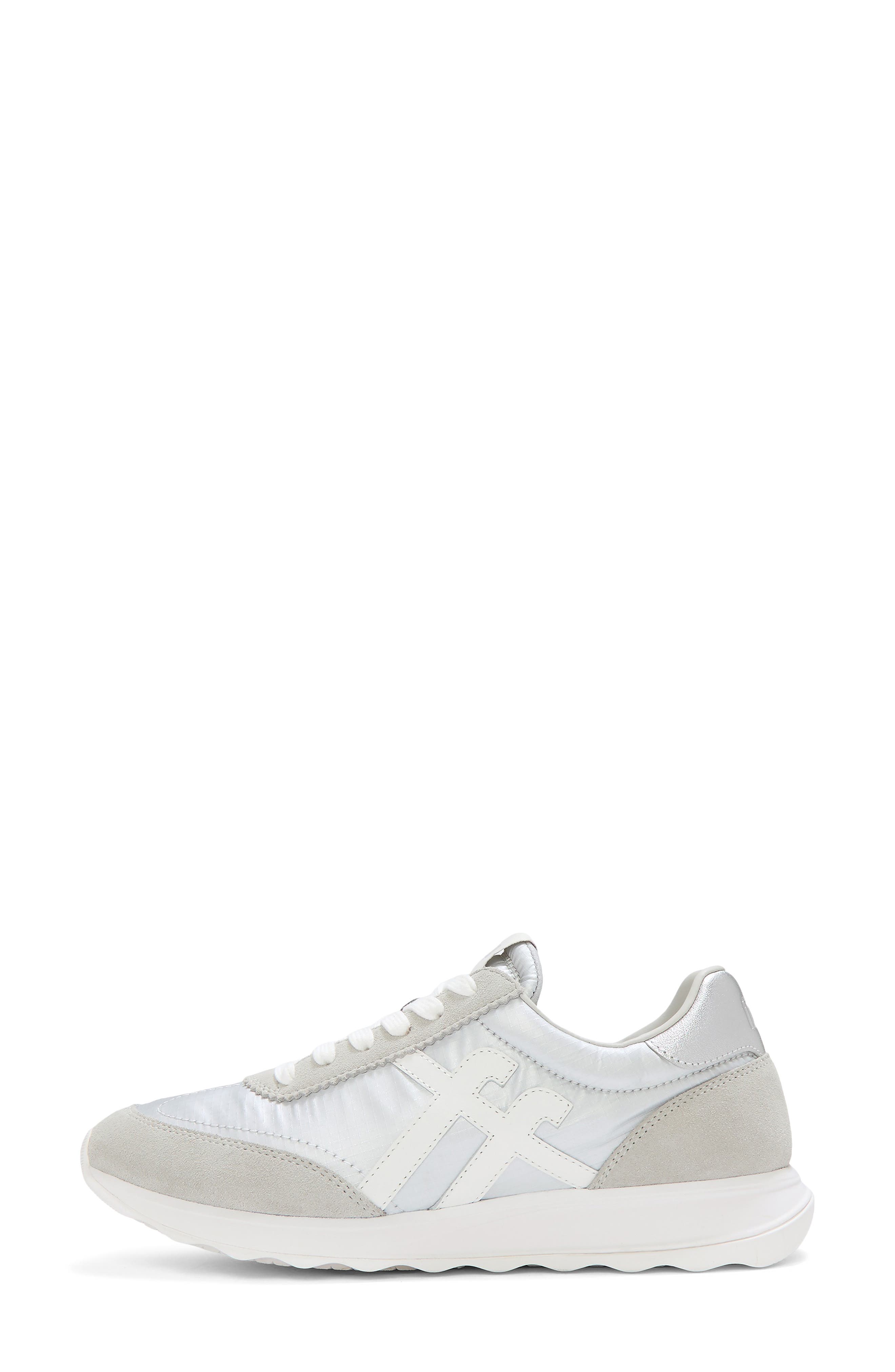 Retro-Q Sneaker, Alternate, color, SILVER/ URBAN WHITE