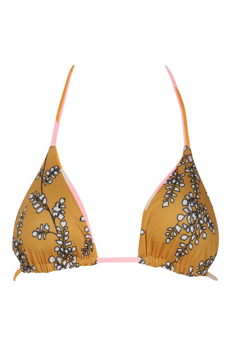 Balmy Reversible Bikini Top, Alternate, color, PINK