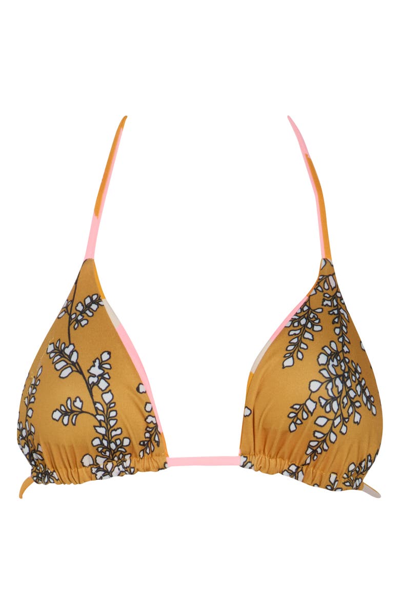 Maaji Balmy Reversible Bikini Top, Alternate, color, Pink