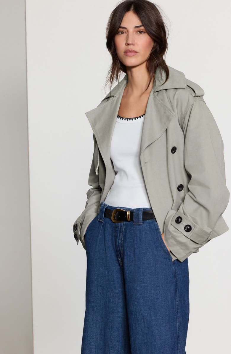 NEXT Monochrome Embroidered Cotton Rib Tank, Alternate, color, White