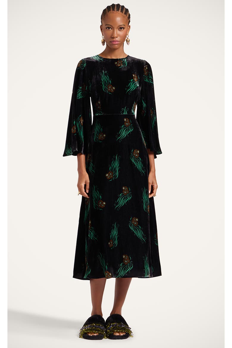 Sorella Dress, Main, color, Lemuria Black