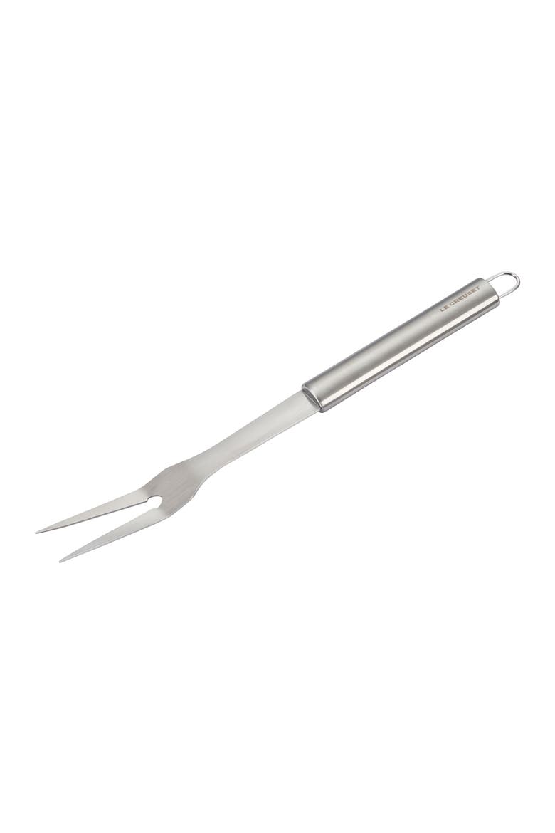 The Outdoor Two-Pronged Fork, Main, color, STAINLESS STEEL
