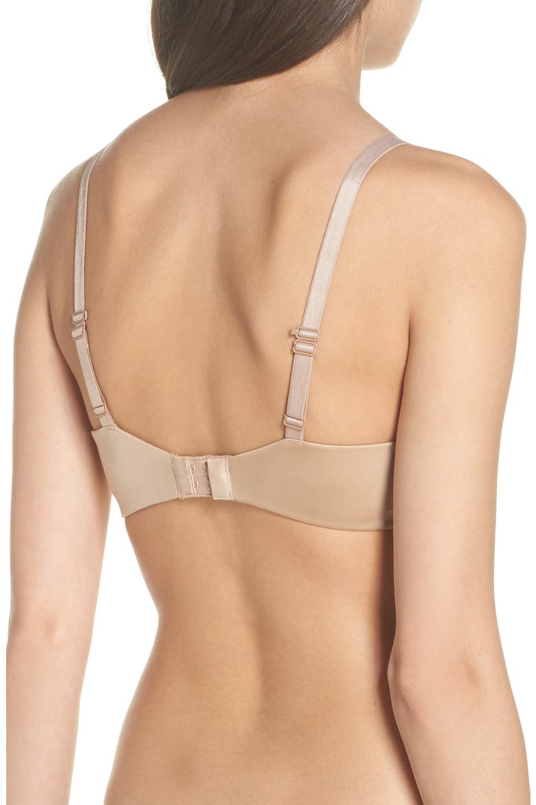Future Foundation Wireless T-Shirt Bra, Alternate, color, AU NATURAL