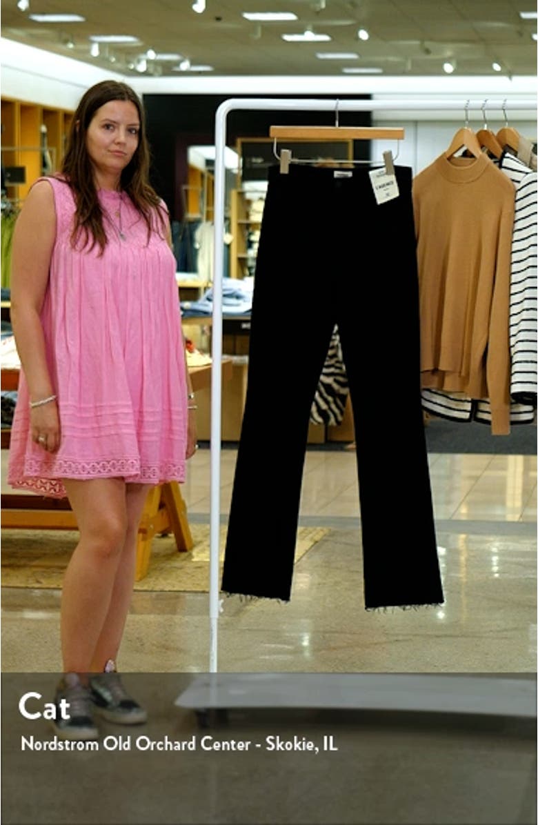 Ruth High Rise Straight Leg Jeans, sales video thumbnail