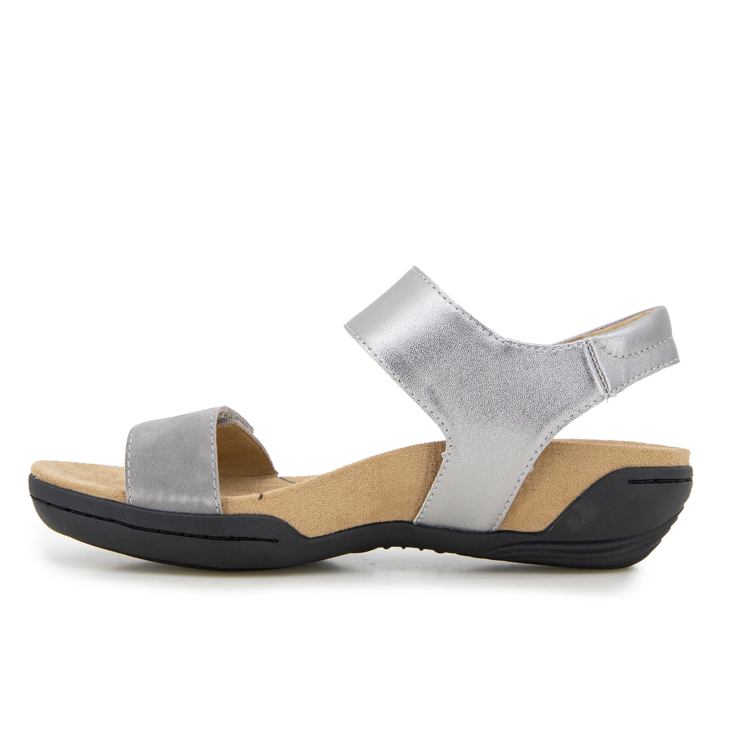 Morgan Casual Sandal, Alternate, color, Gunmetal, Pewter