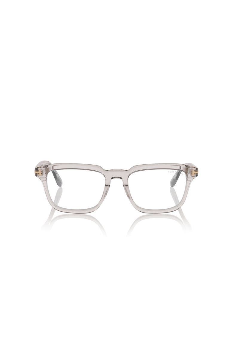 TOM FORD 54mm Rectangle optical glasses, Alternate, color, Grey
