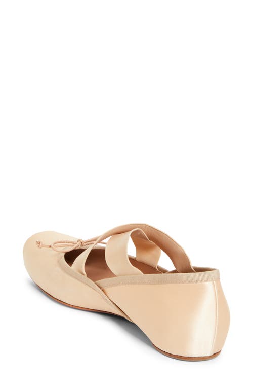 Christian Louboutin Cassiasticina Ballet Flat In Neutral