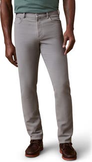 Faherty Slim Straight Leg Stretch Terry Cloth Pants