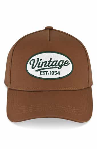 Vintage Embroidered Patch Baseball Cap