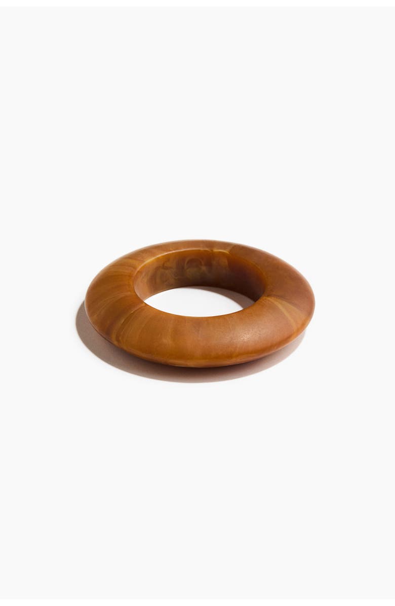 H&M Bangle, Alternate, color, Dark Beige/Marbled