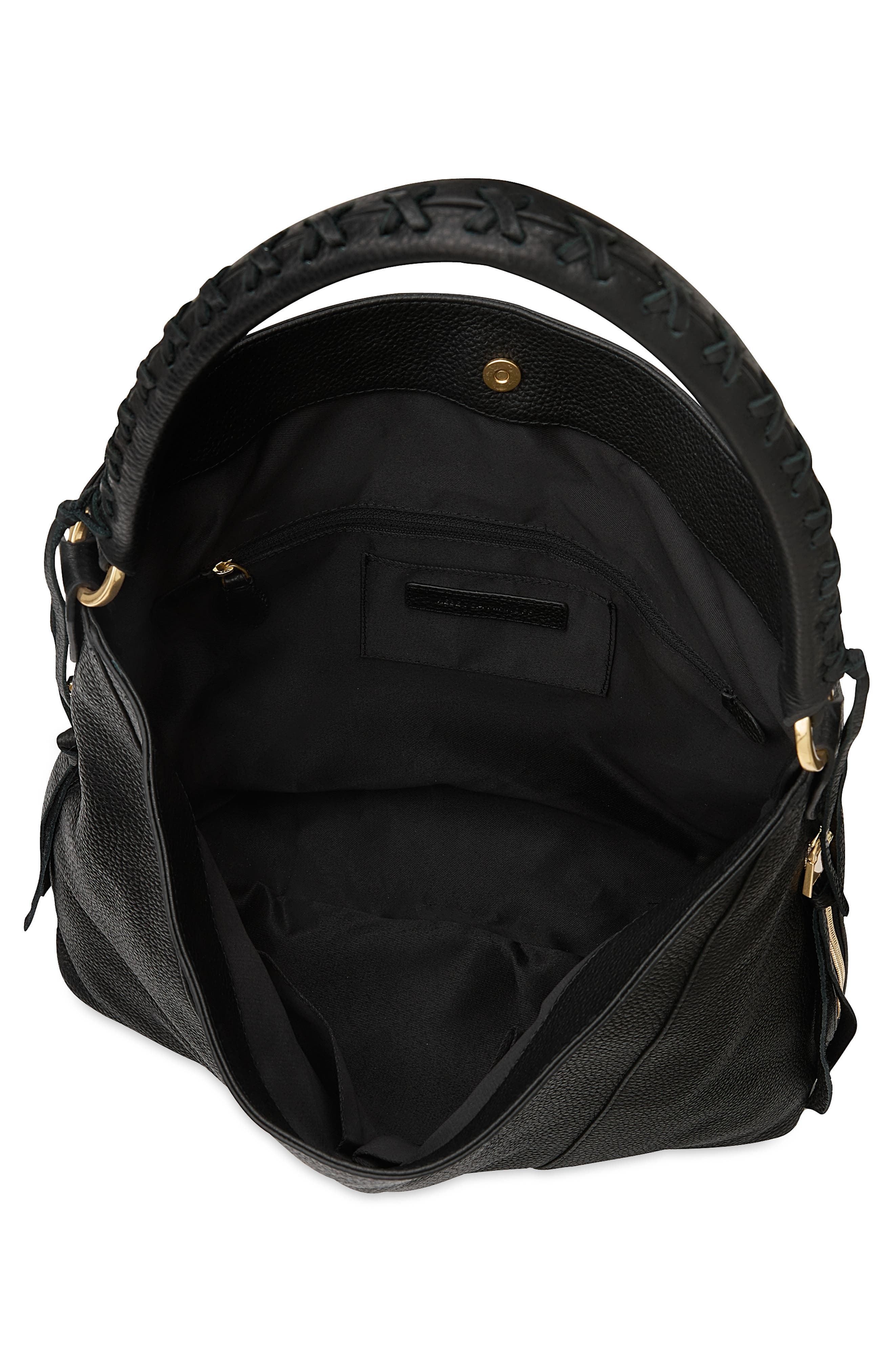 Rebecca Minkoff Mae Hobo Bag, Alternate, color, Black