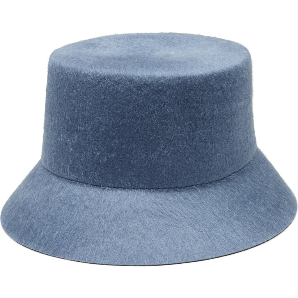 Wyeth Mohair Bucket Hat In Blue