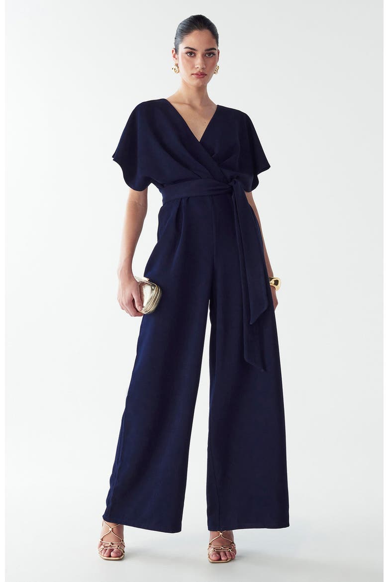 Shana Jumpsuit, Alternate, color, Navy Blue