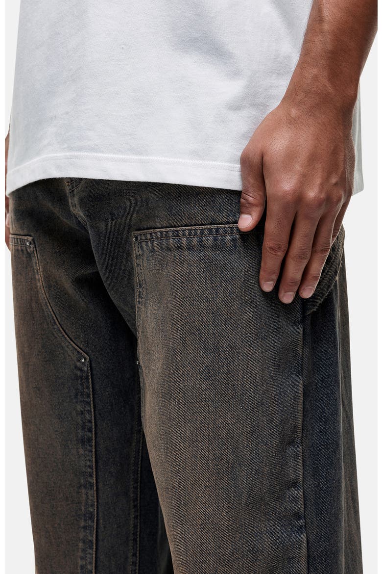 Traipes Blue Washed Baggy Denim Jeans, Alternate, color, Blue