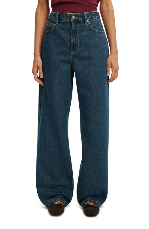 Cotton On 91 Straight Jean In Black