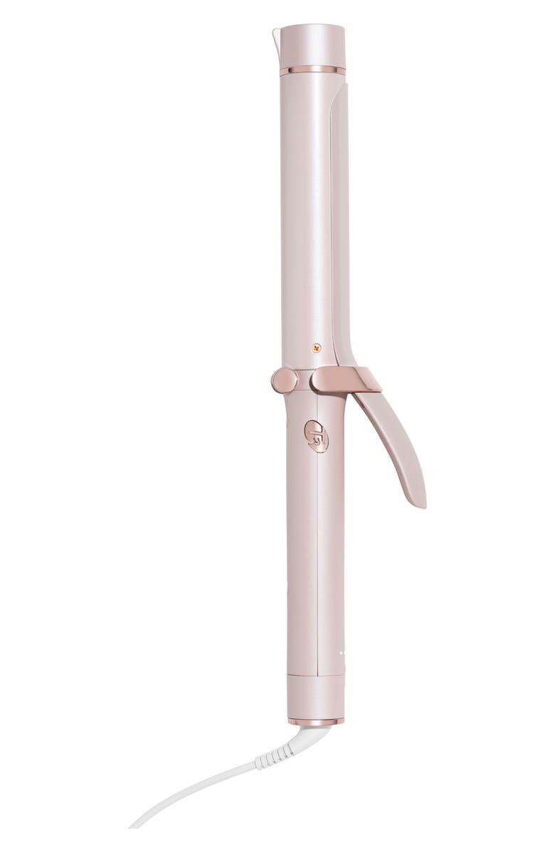 T3 SinglePass<sup>®</sup> 1.25-Inch Ceramic Curling Iron $150 Value, Main, color,