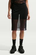 Nike Sportswear Slim Fit Sheer Skirt