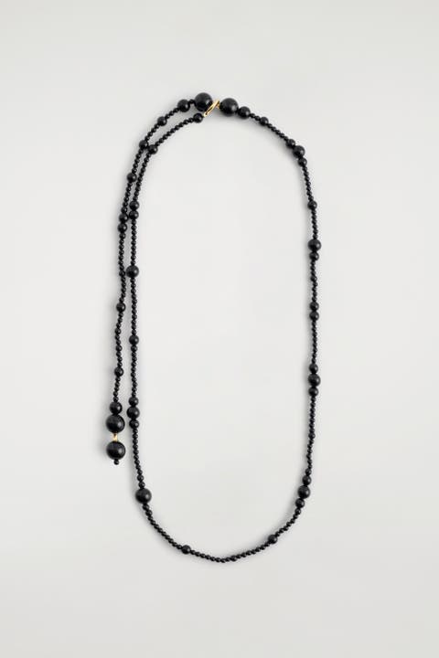 Beaded Agate Necklace