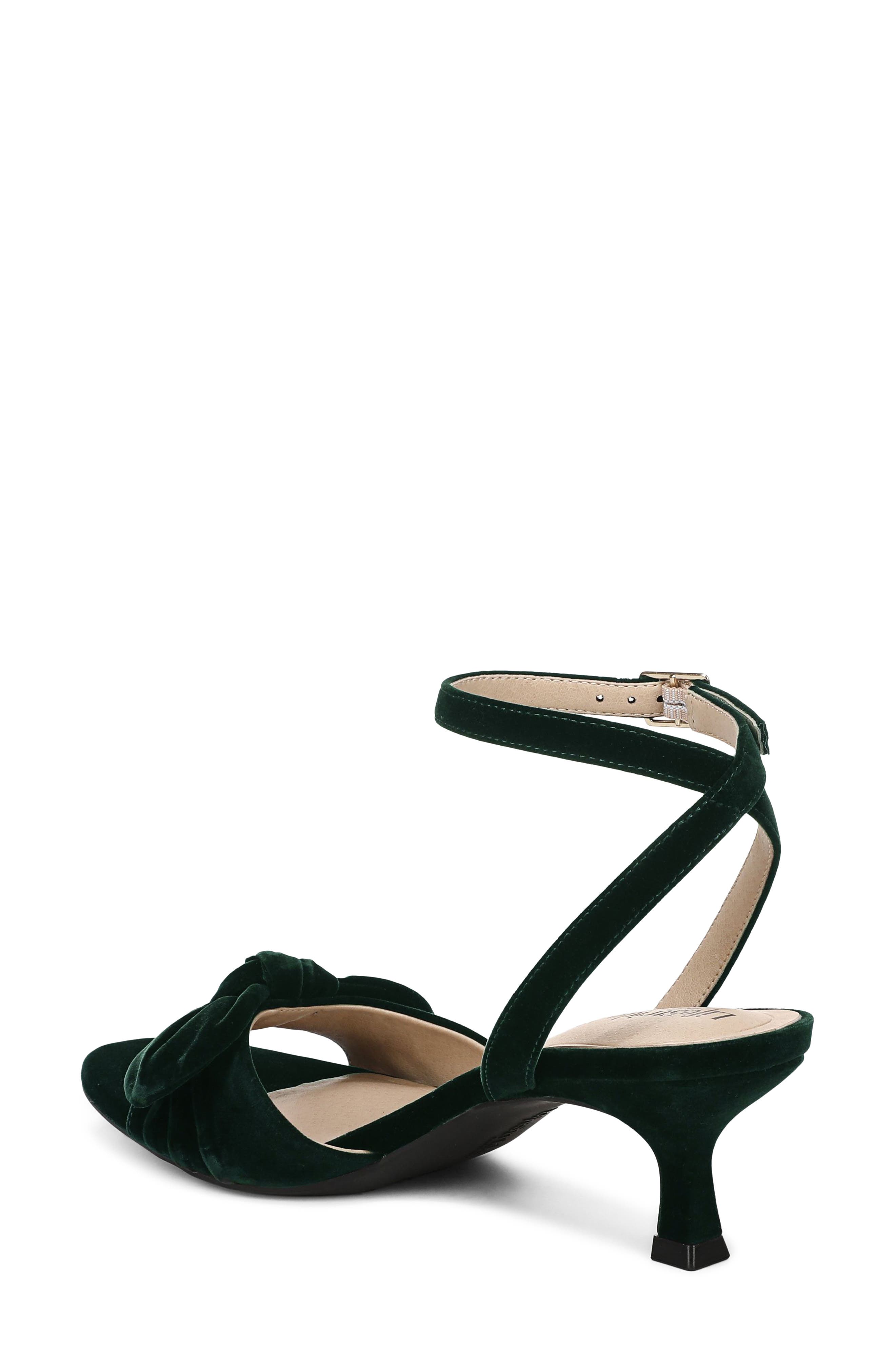Nola Sandal, Alternate, color, DARK GREEN