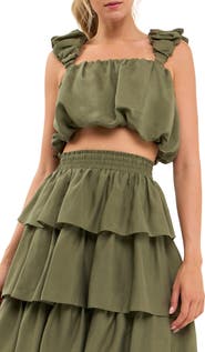 Endless Rose Bubble Crop Tank
