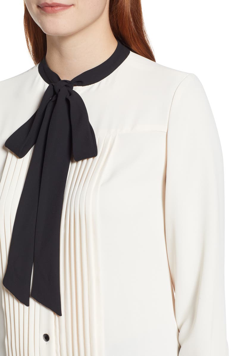 ZDNU ANNE KLEIN NEW YORK Anne Klein New York Bow Blouse, Alternate, color,