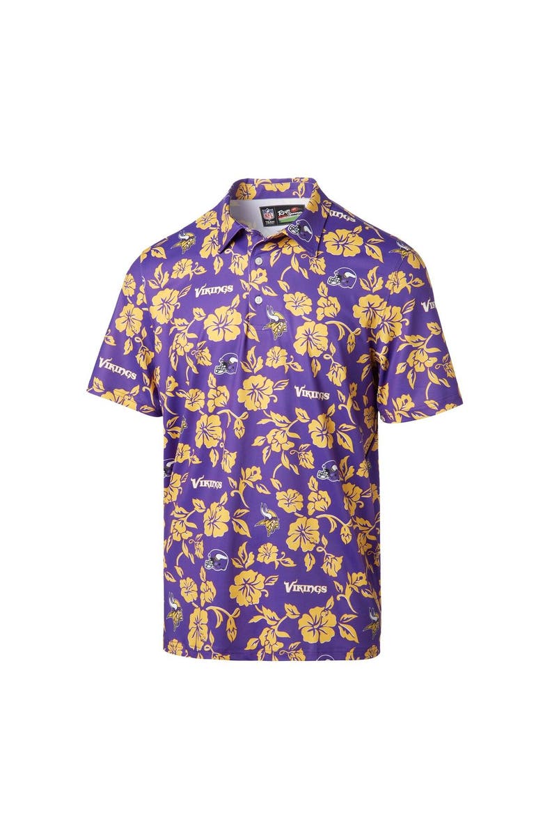 Reyn Spooner Men's Reyn Spooner Purple Minnesota Vikings Pua Performance Polo, Alternate, color, 