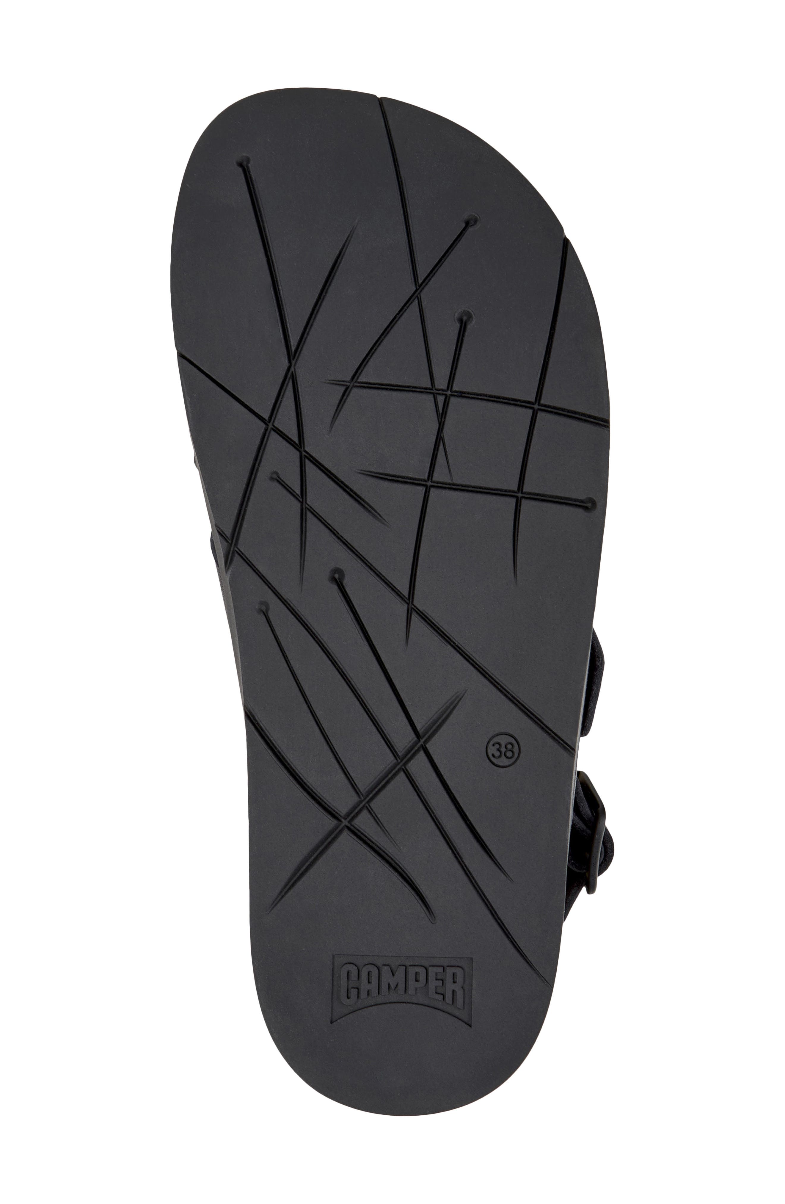 Camper Louise Slingback Sandal, Alternate, color, Dark Black