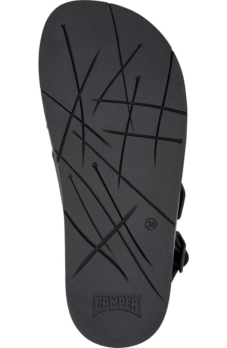 Camper Louise Slingback Sandal, Alternate, color, Dark Black