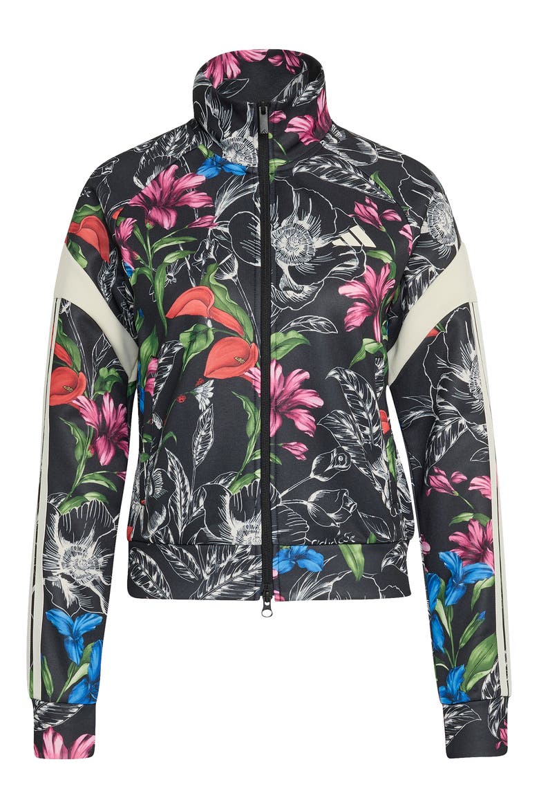 FARM Rio Tiro Track Jacket, Main, color, BLACK/CREAM WHITE/MULTICOLOR