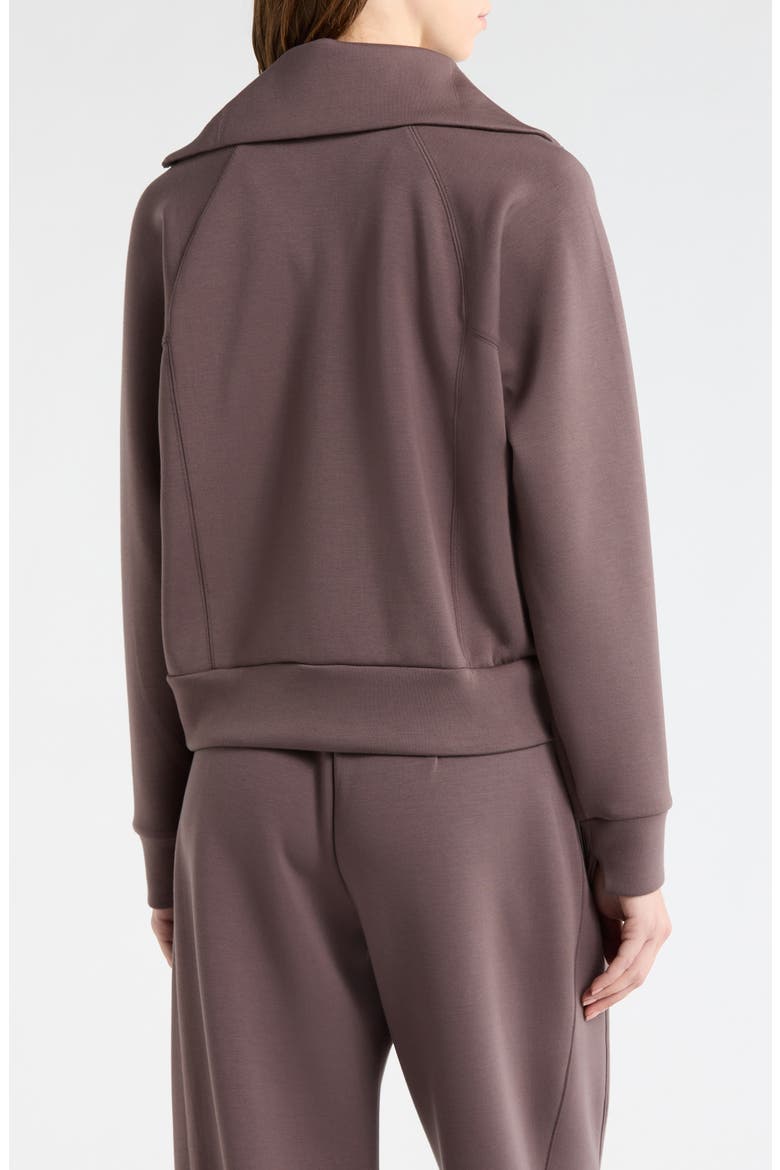 AirEssentials Half Zip Sweatshirt, Alternate, color, DARK CACAO