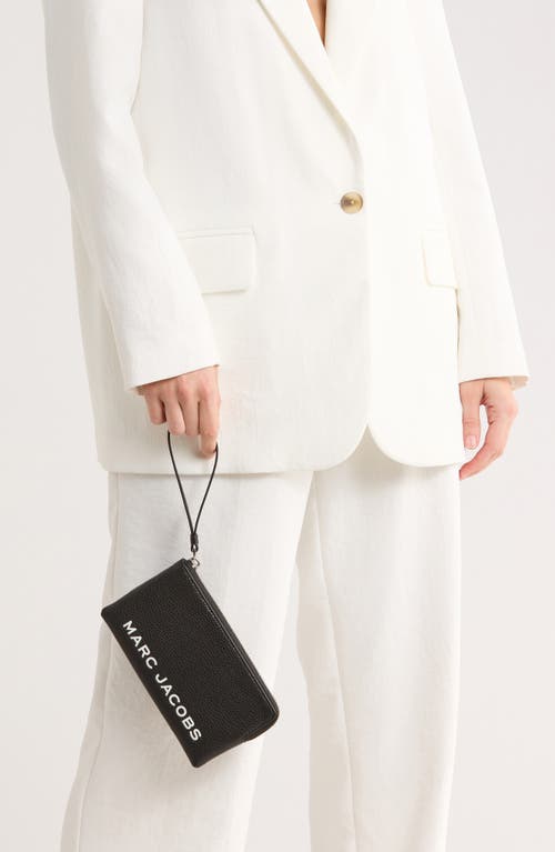 Marc Jacobs Bold Wristlet Pouch In Black