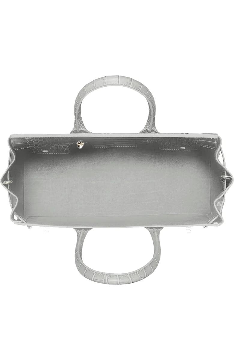 Teddy Blake Gigi Croco 13", Alternate, color, Light Grey