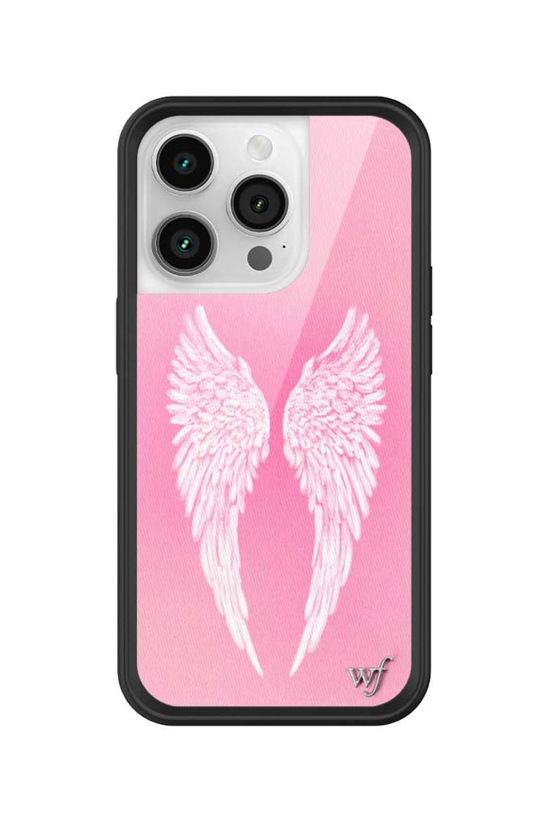 Angel Baby iPhone Case, Alternate, color, Pink