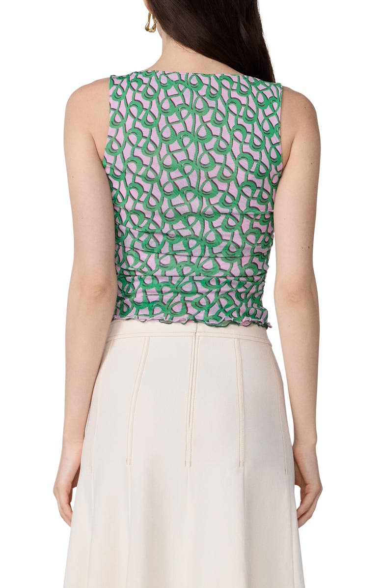Diane von Furstenberg Athena Reversible Sleeveless Top, Alternate, color, Provence Gossip Pink