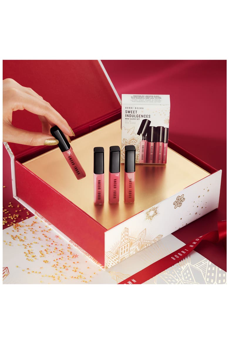 Sweet Indulgences Travel Size Crushed Oil-Infused Lip Gloss Set USD $77 Value, Alternate, color, NO COLOR