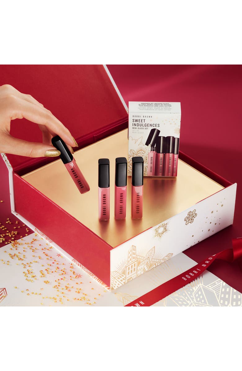 Bobbi Brown Sweet Indulgences Travel Size Crushed Oil-Infused Lip Gloss Set USD $77 Value, Alternate, color, 