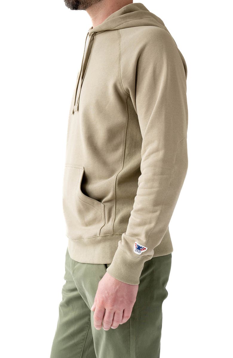 Devil-Dog Dungarees Cotton French Terry Hoodie, Alternate, color, 