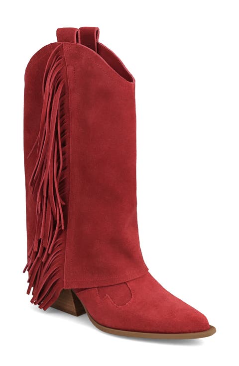 Deston Pointed Toe Western Boot (Women)