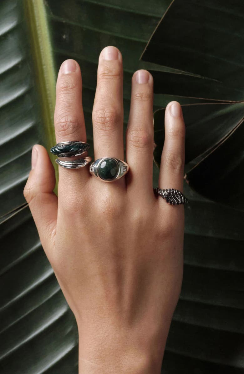 Awe Inspired Terra Futura Carved Wave Ring, Alternate, color, 