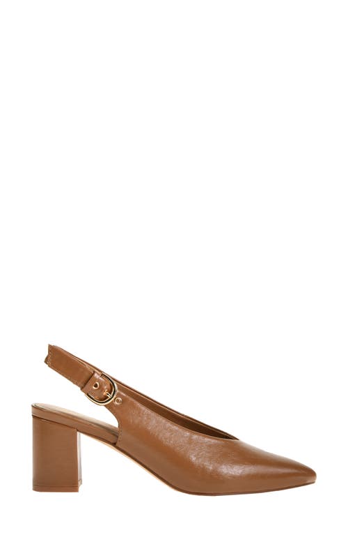 Chinese Laundry Menny Pointed Toe Slingback Pump In Camel