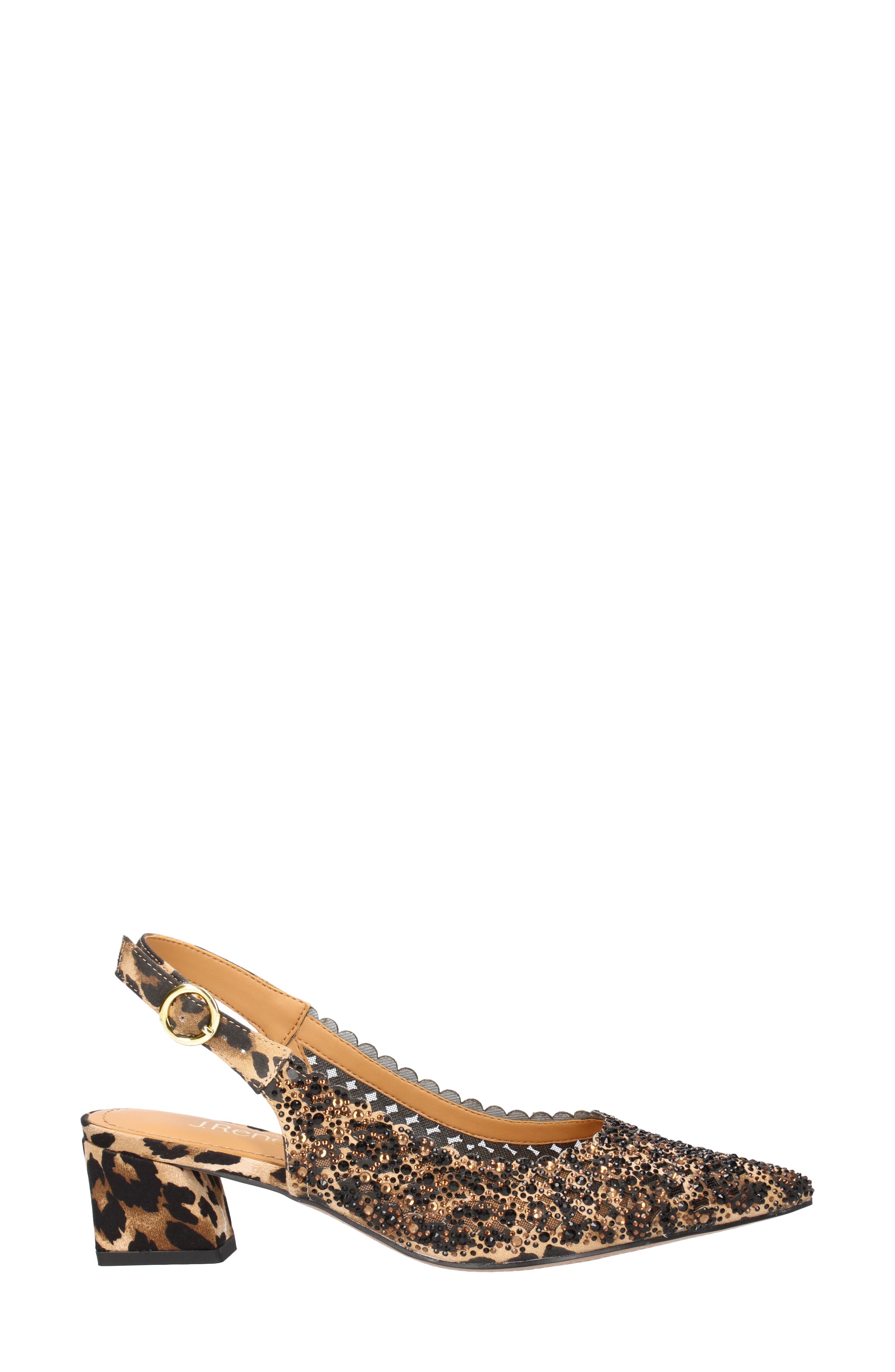 Pranil Pointed Toe Slingback Pump, Alternate, color, BROWN/ BLACK
