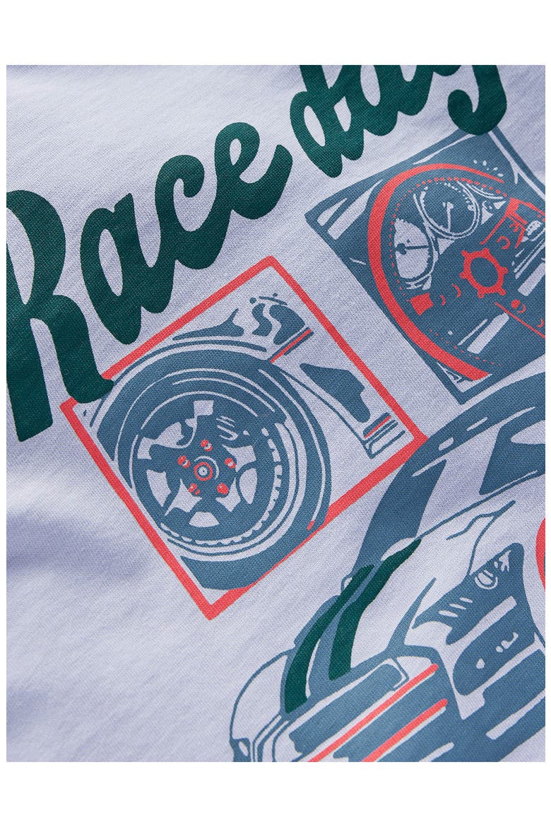 Kids' Race Graphic Cotton T-Shirt, Alternate, color, ETOILE BLUE RACE CARS