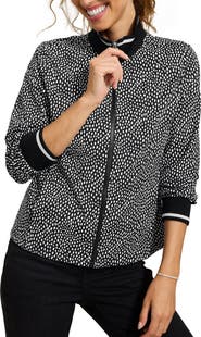 Tommy Bahama Aubrey Geo Tide IslandZone Full Zip Performance Sweatshirt