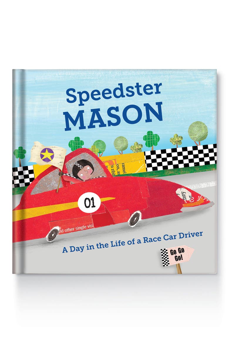 'Speedster' Personalized Book, Alternate, color, BROWN