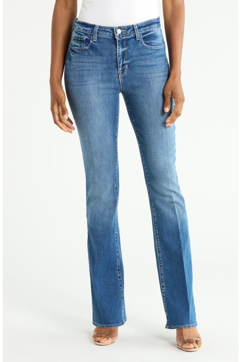 Selma Sleek Baby Bootcut Jeans, Main, color, CAMBRIDGE