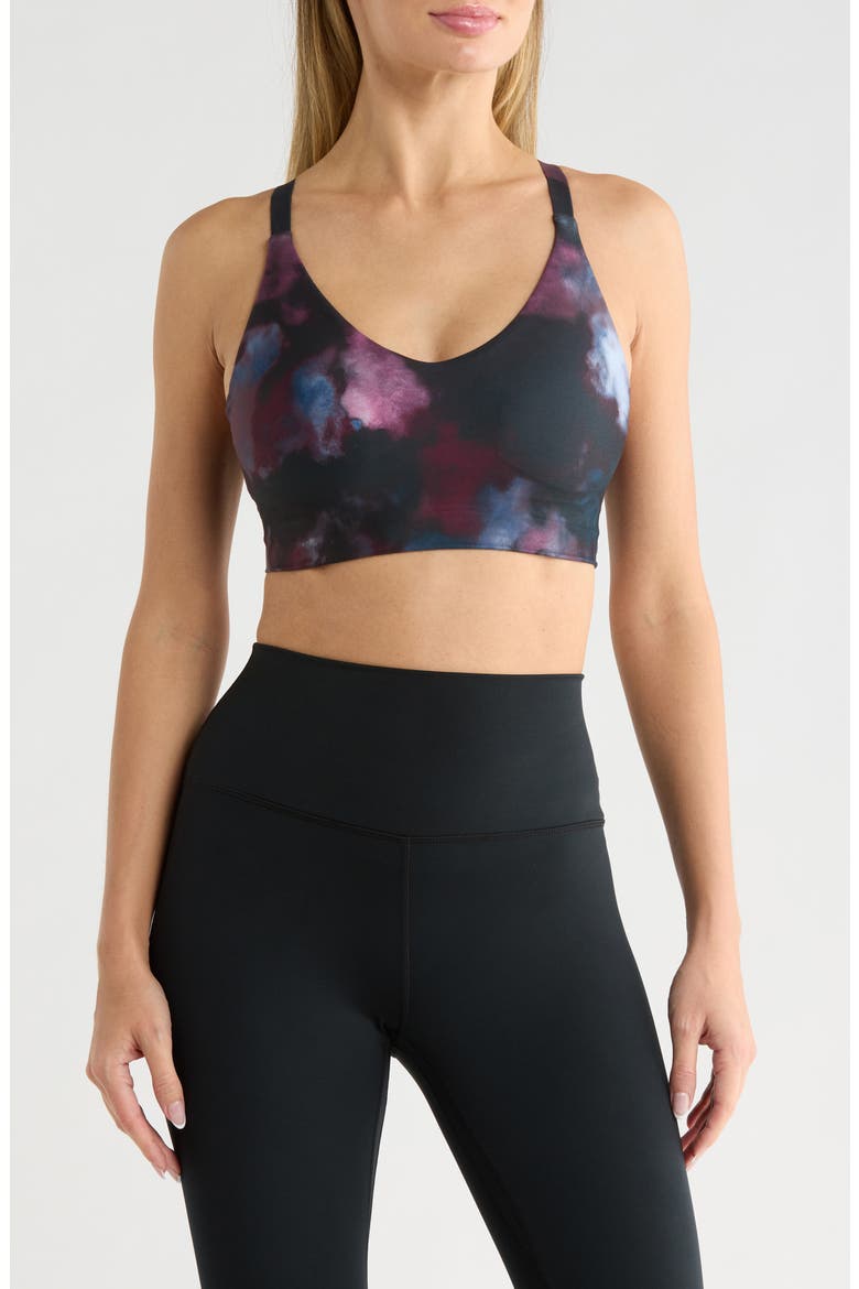 Clarissa Sports Bra, Main, color, WINETASTING CLOUDED CAUSE