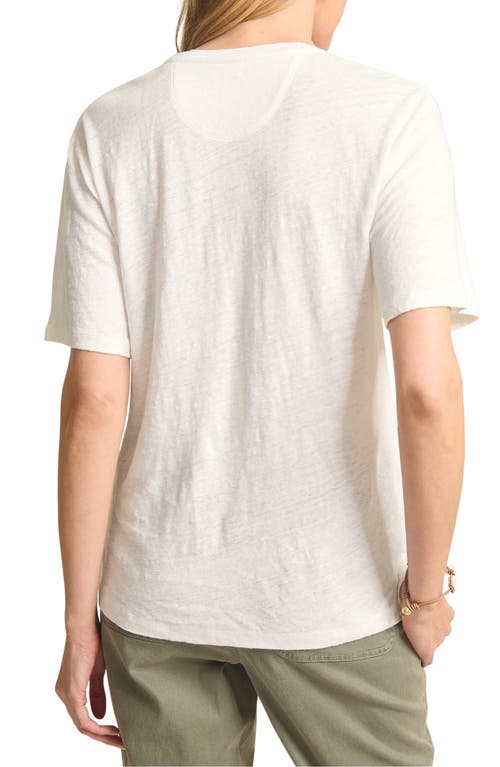 Tommy Bahama Linnea Placket Linen T-shirt